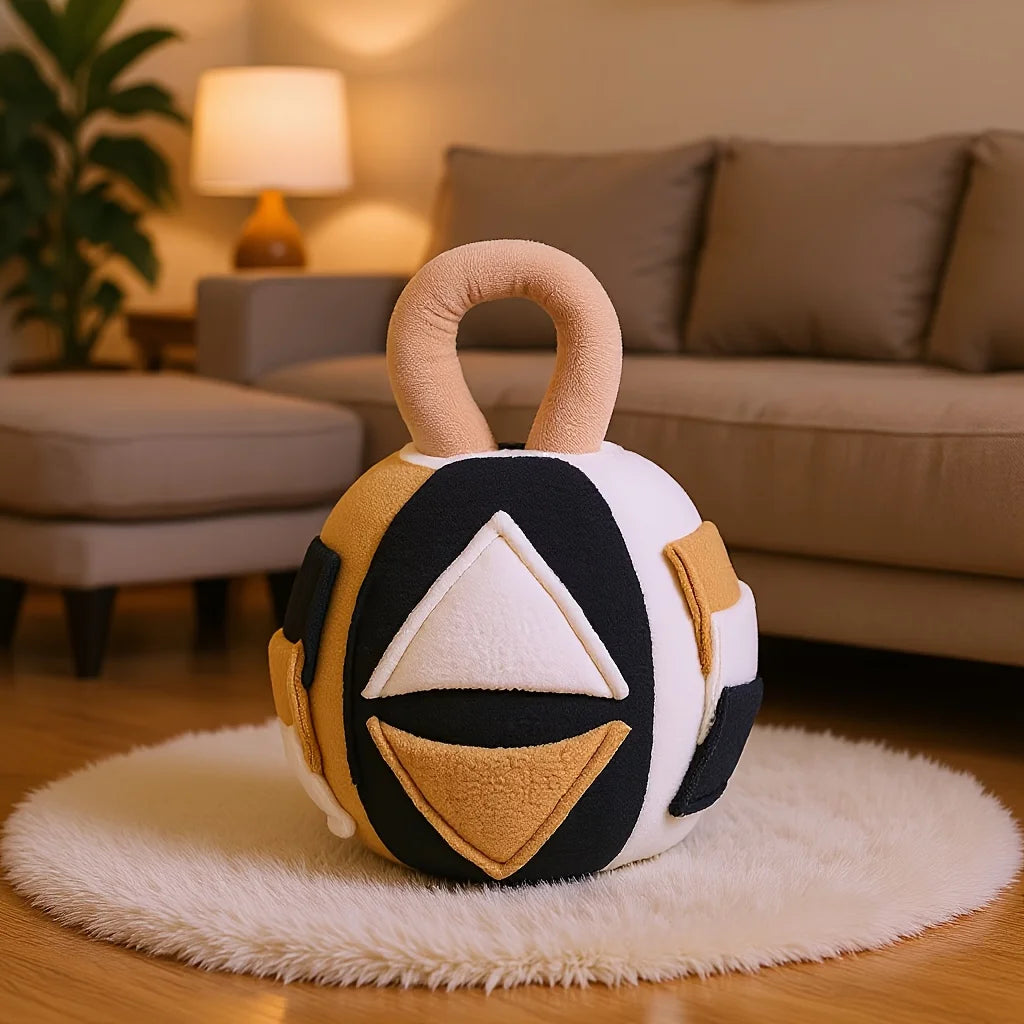 Interaktiv tuggboll för hund, hållbart aktiveringsleksak med gömda godis & ljud för starka tuggare